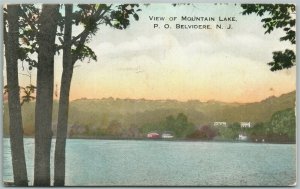 BELVIDERE NJ MOUNTAIL LAKE 1940 VINTAGE POSTCARD