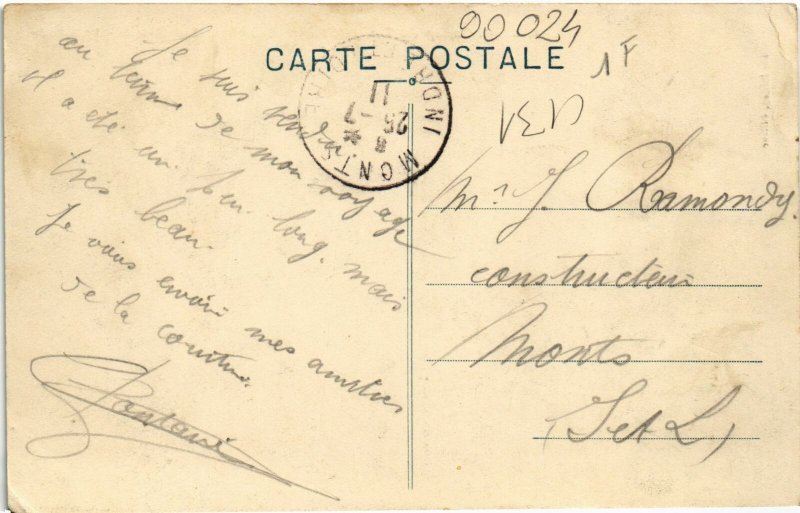 CPA Militaire Camp de La COURTINE - Vue Générale - 1re Brigade (90024)