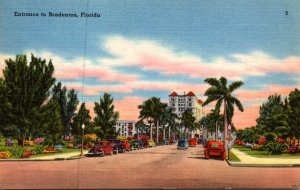 Florida Bradenton Entrance 1961