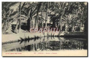 Old Postcard Figuig Basin has Zenaga