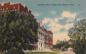 Postcard Incarnate Word College San Antonio Texas