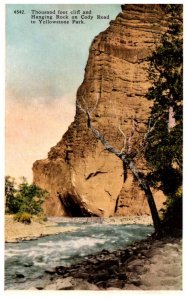 Yellowstone National Park, Hanging Rock and 1,000 ft Cliff