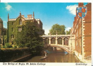 Cambridgeshire Postcard - Cambridge, Bridge of Sighs, St John's College 17728A