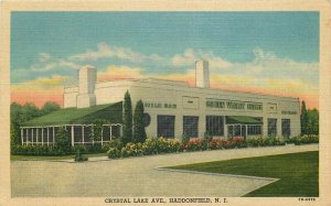 Crystal Lake Haddonfield New Jersey Green Valley Farms 1940s Postcard 10844