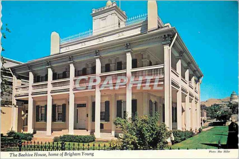 Postcard Modern Beehive House Salt Lake City Utah