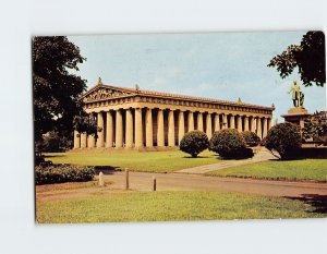 Postcard The Parthenon, Centennial Park, Nashville, Tennessee