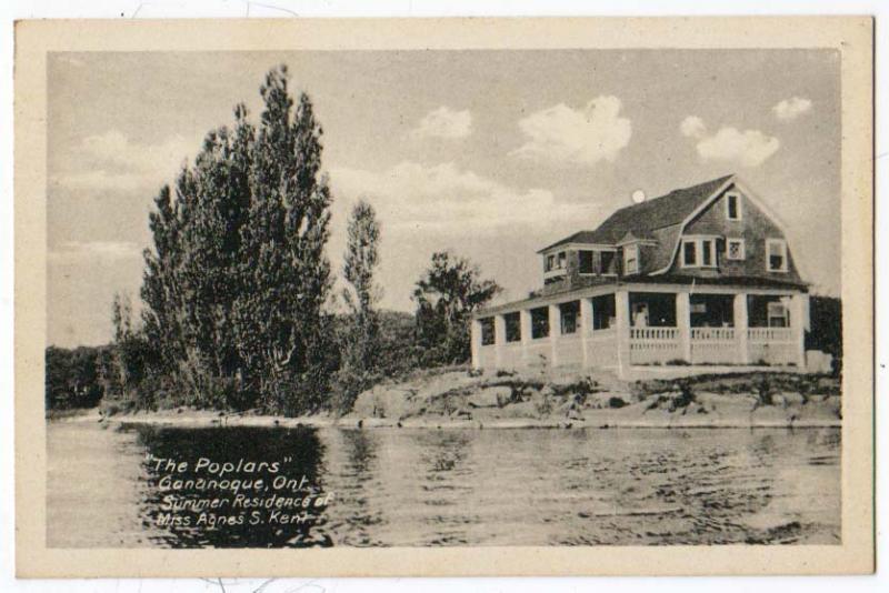 The Poplars, Gananoque Ont