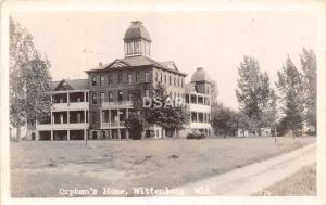 C73/ Wittenberg Wisconsin Wi Postcard Real Photo RPPC 1937 Orphan's Home