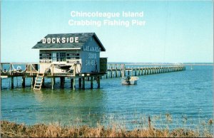 Maryland Chincoteague Island The Crabbing and Fishing Pier
