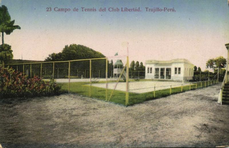 peru, TRUJILLO, Campo de Tennis del Club Libertád (1910s)