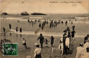 CPA BIARRITZ La Plage a l'Heure des Bains (411814)