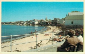 USA Rockport Massachusetts Front Beach Vintage Postcard 08.29