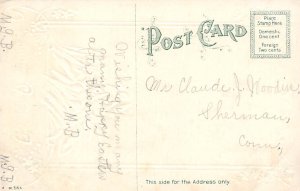 Holiday Easter Post Card Old Vintage Antique Writing on back