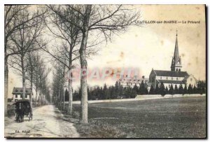 Old Postcard Ch?tillon-sur-Marne The Prioress