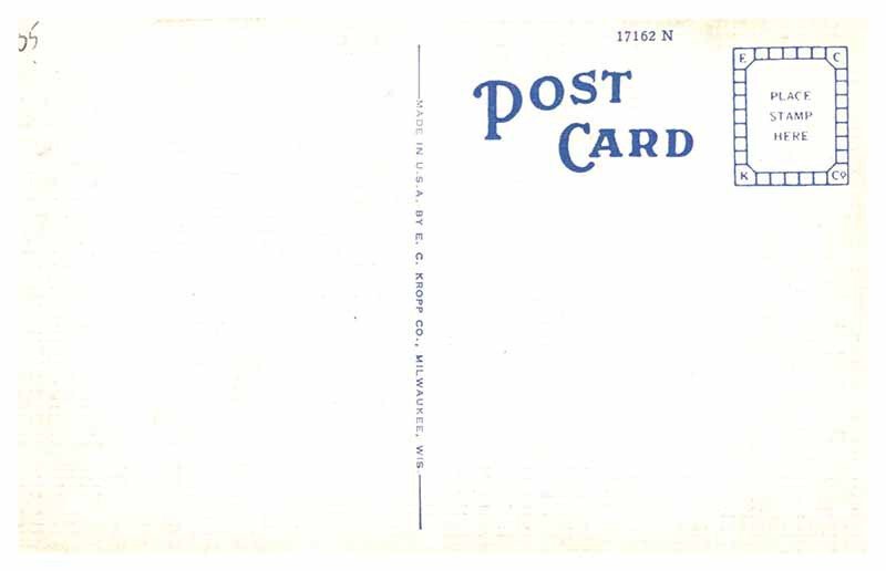 Postcard NATURE SCENE Dunes State Park Indiana IN AU9197