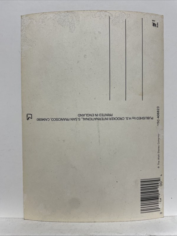 Daffy Duck Walt Disney Postcard