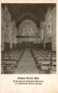 Graham Taylor Hall,Chicago Theological Seminary,Chicago,IL