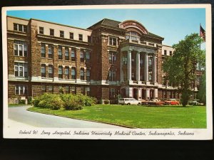 Vintage Postcard 1960 Robert W Long Hospital Ind University Medical Center IN