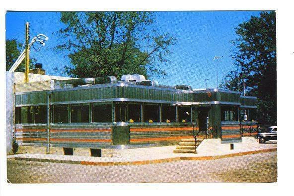Laurel MD The Laurel Diner on US 1 Midway Washington DC. Postcard