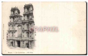 Old Postcard Rennes La Cathedrale