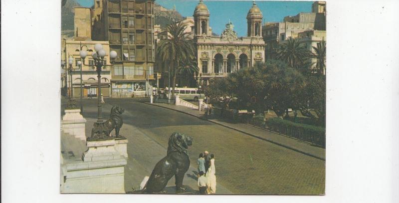 BF18721 l opera et des lions de l hotel de ville oran  algeria  front/back image