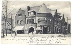 Plainfield NJ Y.M.C.A. Building Hodges Pharmacy 1906 Postcard