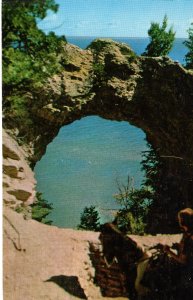 PC6796  ARCH ROCK, MACKINAC ISLAND, MICHIGAN