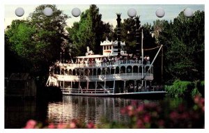 Postcard BOAT SCENE Anaheim California CA AS3694