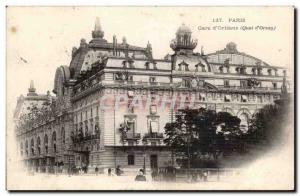 Paris - 13 - Gare d & # 39Orleans - Quai d & # 39Orsay Old Postcard