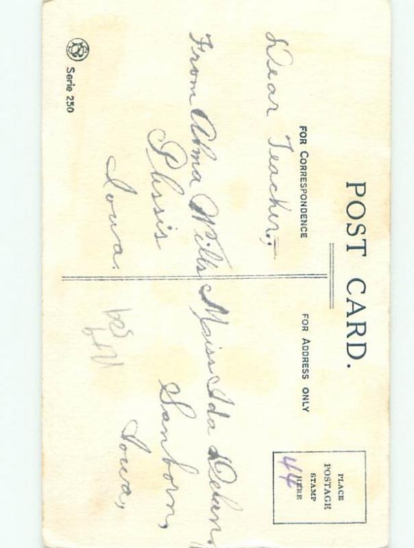 Divided-Back PRETTY WOMAN Risque Interest Postcard AA8234