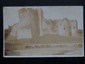 Monmouth CHEPSTOW CASTLE c1912 RP Postcard by W.W. & C.
