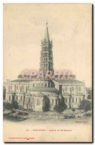 CARTE Postale Old Toulouse Apse of St Sernin