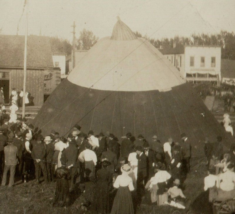 Herman MINNESOTA RPPC 1909 BALLOON ASCENSION County Fair SENT BY BALLOONIST HOME