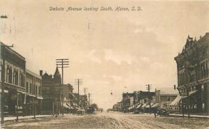 Balboa Avenue South Huron South Dakota 1909 Postcard Bloom Bros 12178