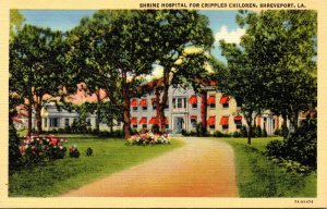 Louisiana Shreveport Shrine Hospital For Crippled Children Curteich