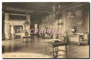 Old Postcard Pau Chateau Henry IV Grand