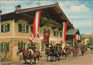 Austria Postcard-Kirchberg, Tirol, Brixentaler Antlassritt Posted 1970 - RR19760