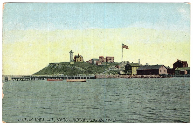 Long Island Light, Boston Harbor, Boston, Mass