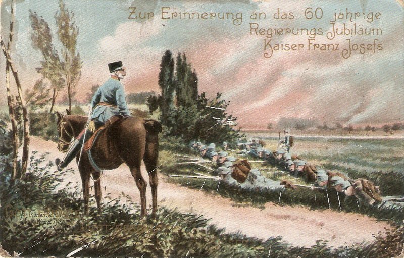 Military traiing. HorseNice vintage German postcard