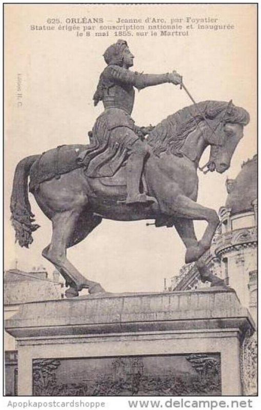 France Orleans Statue Jeanne d'Arc