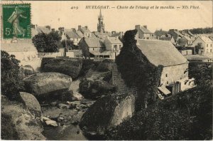 CPA HUELGOAT Chute de l'Etang et le moulin (143674)