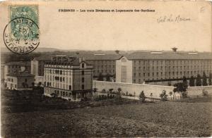 CPA FRESNES - Les tois Divisions et Logements des Gardiens (659356)