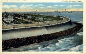 Seawall - Galveston, Texas TX  