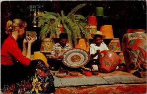 Texas Mission Mexican Pottery Makers 1959