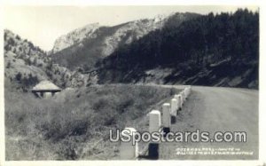 Real Photo - Bozeman Pass - Billings, Montana MT  