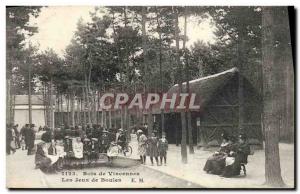 Old Postcard Paris Bois de Vincennes Petanque balls Games