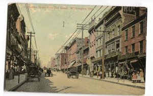 Postcard Market Street from 2nd Street  Wilmington DE 1913