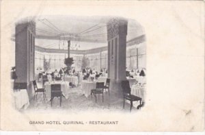 Italy Rome Grand Hotel Quirinal Restaurant