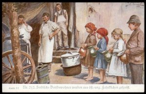 Germany Austria WWI Balkan Front Serbian Peasants Patriotic Gloria Viktor G66287