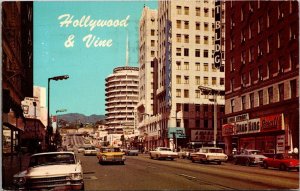 California Hollywood Scene At Hollywood and Vine 1971